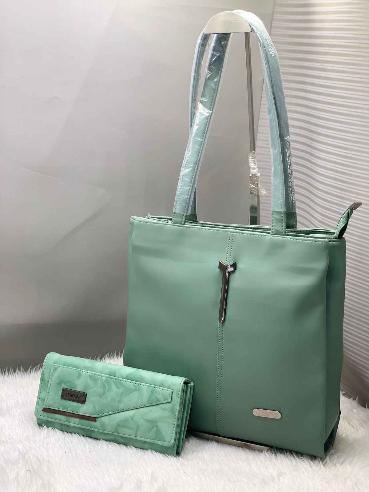 Siksyra Fancy PU Leather Shoulder Bag & Wallet Combo for Women – Stylish & Spacious