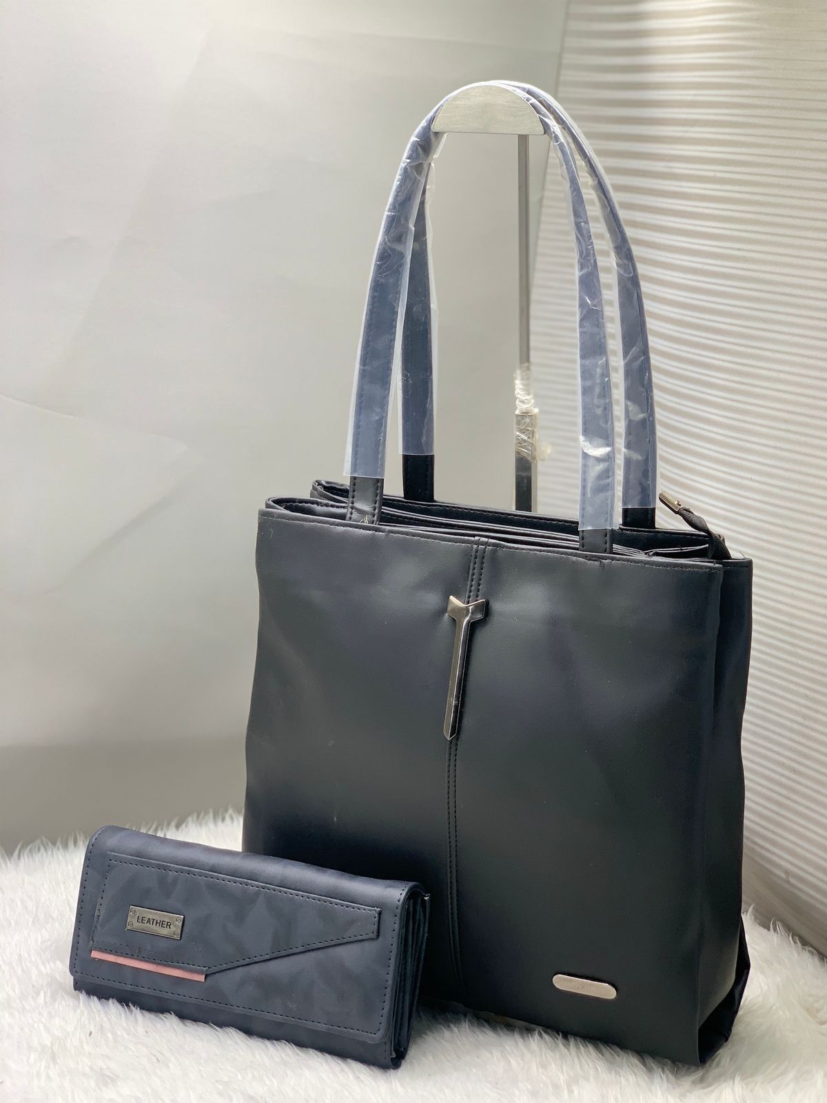 Siksyra Fancy PU Leather Shoulder Bag & Wallet Combo for Women – Stylish & Spacious