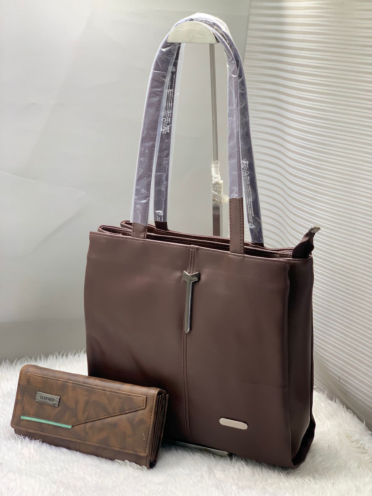 Siksyra Fancy PU Leather Shoulder Bag & Wallet Combo for Women – Stylish & Spacious