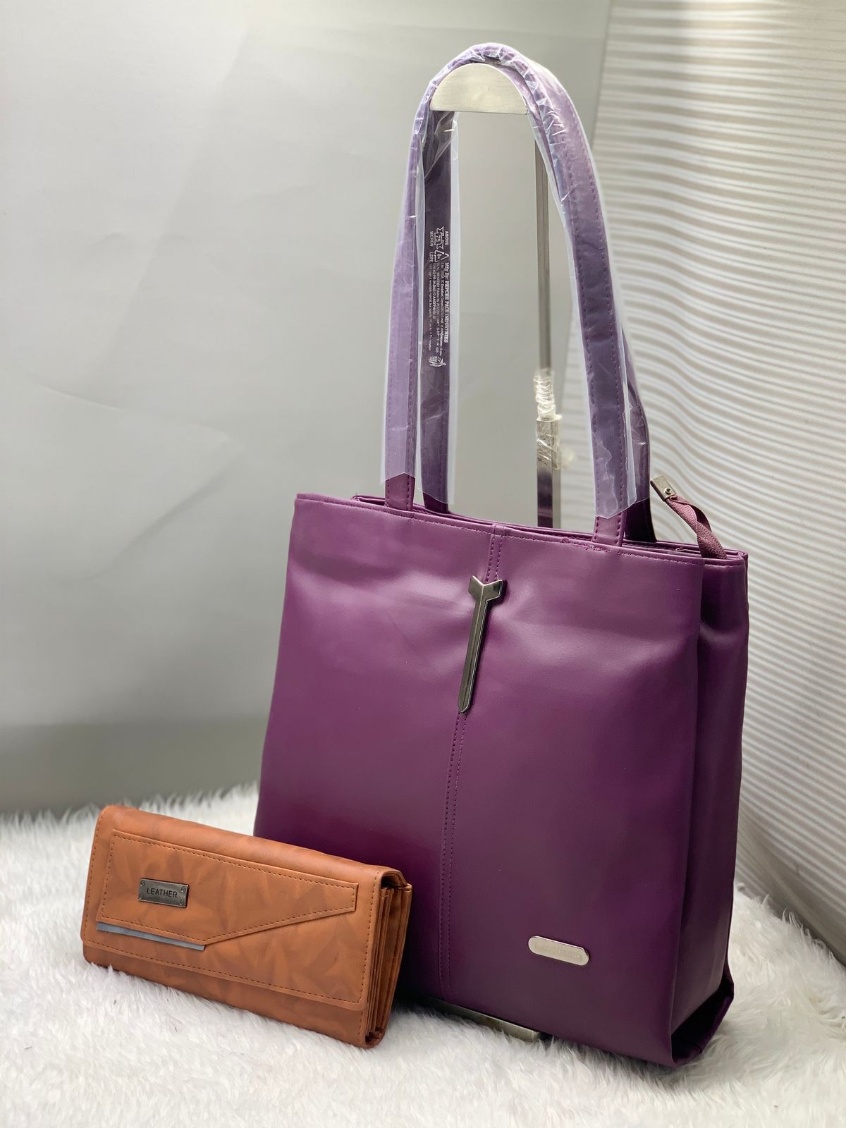 Siksyra Fancy PU Leather Shoulder Bag & Wallet Combo for Women – Stylish & Spacious