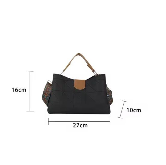 Siksyra Imported PU Leather Tote Bag – Stylish Handbag for Women in 3 Beautiful Colours
