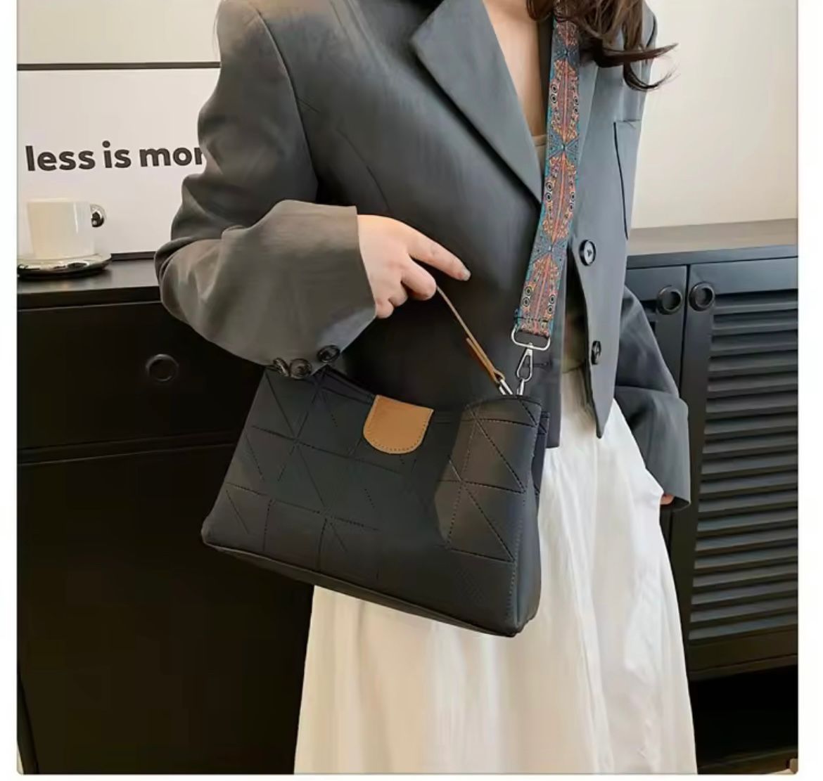 Siksyra Imported PU Leather Tote Bag – Stylish Handbag for Women in 3 Beautiful Colours
