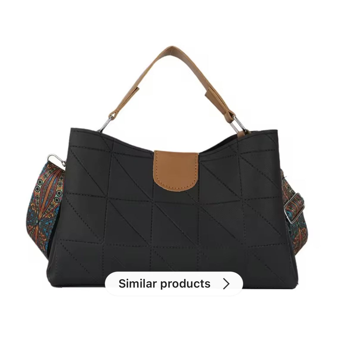 Siksyra Imported PU Leather Tote Bag – Stylish Handbag for Women in 3 Beautiful Colours