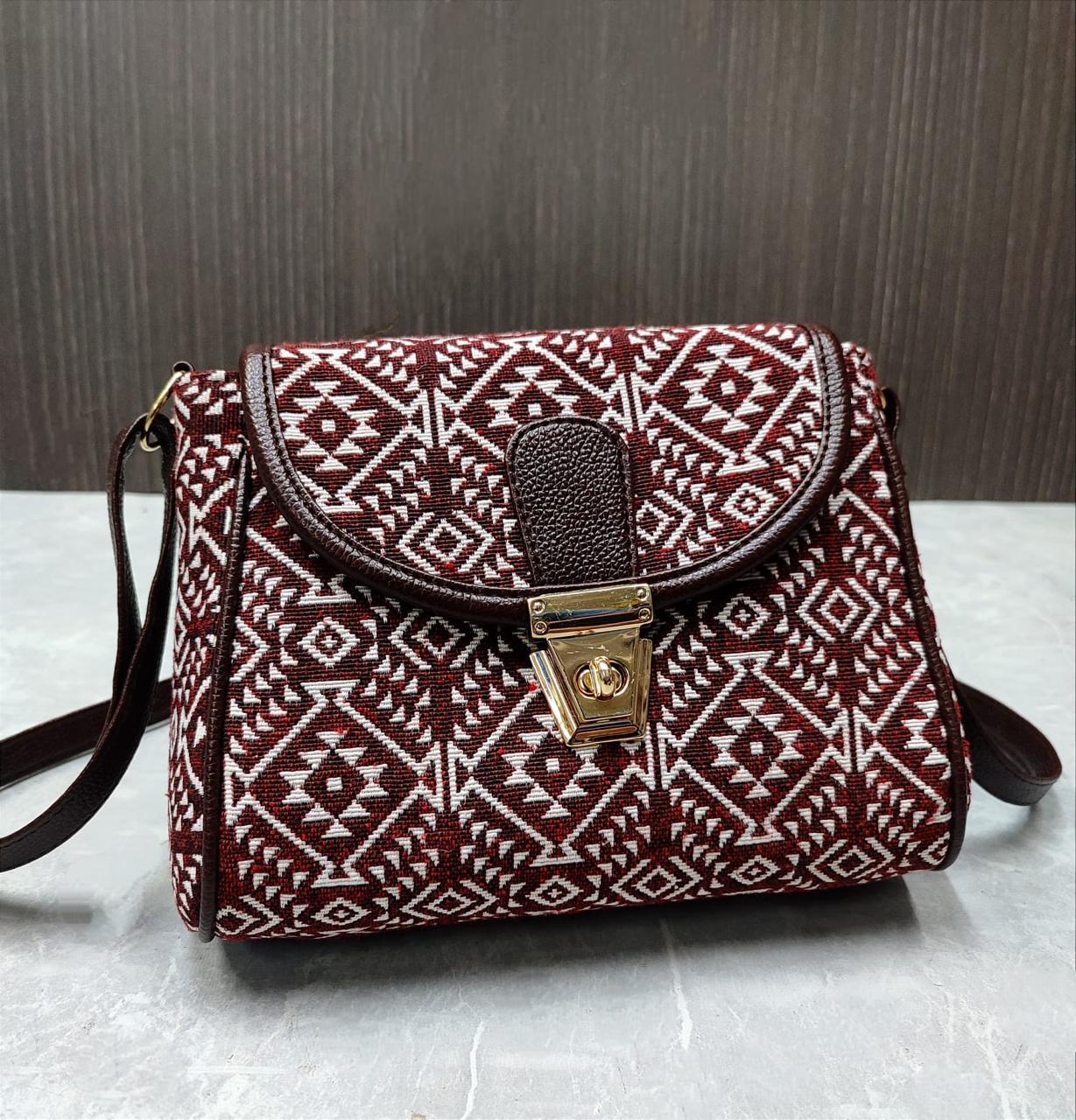 Turn Button Flap Sling Bag for Girls by Siksyra – Stylish & Lightweight