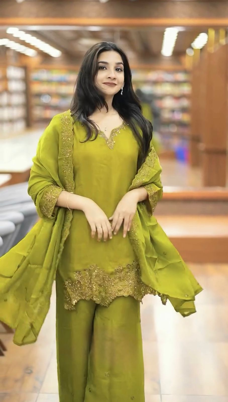 Siksyra Jimmy Choo Silk Embroidered Top-Bottom Dupatta Set – Fully Stitched Premium Ethnic Wear (SR-1674)