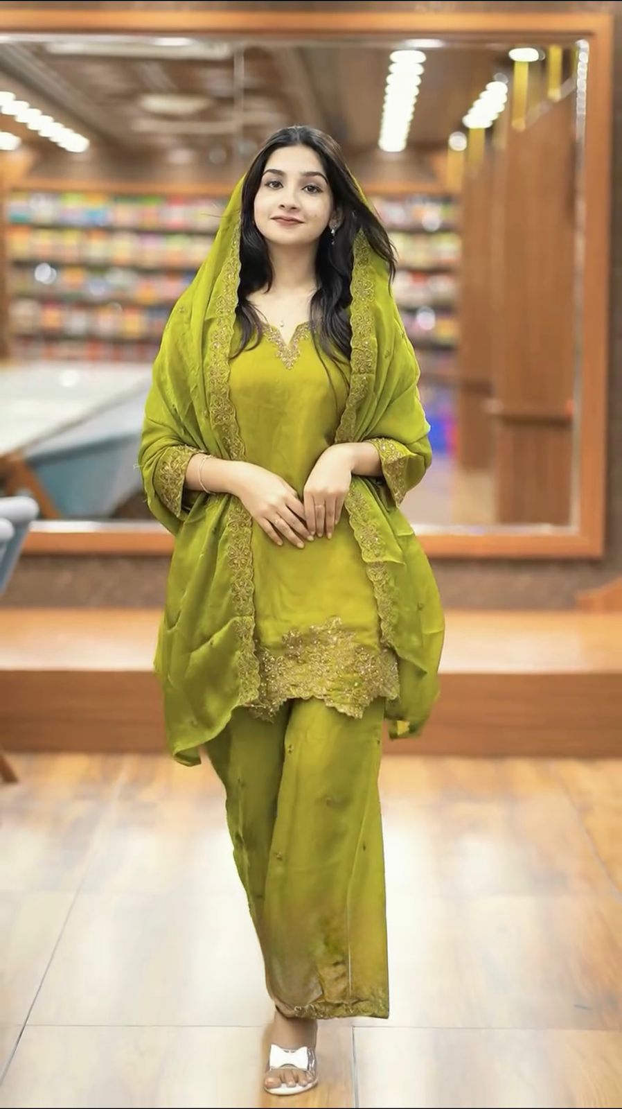Siksyra Jimmy Choo Silk Embroidered Top-Bottom Dupatta Set – Fully Stitched Premium Ethnic Wear (SR-1674)