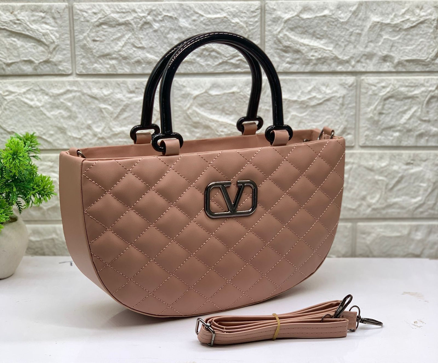 Siksyra Embroidery Design Sling Bag for Women & Girls – Stylish PU Leather Crossbody with Zipper Closure