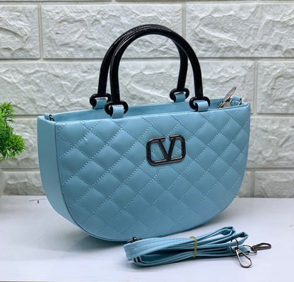 Siksyra Embroidery Design Sling Bag for Women & Girls – Stylish PU Leather Crossbody with Zipper Closure