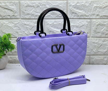 Siksyra Embroidery Design Sling Bag for Women & Girls – Stylish PU Leather Crossbody with Zipper Closure